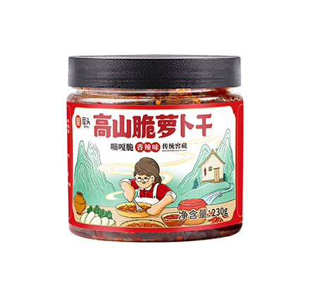 屋头萝卜干香辣味